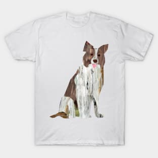 Dog (border collie) T-Shirt